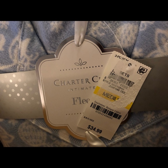 SOLD OUT Pajama set  blue deer holiday Christmas - Picture 7 of 7